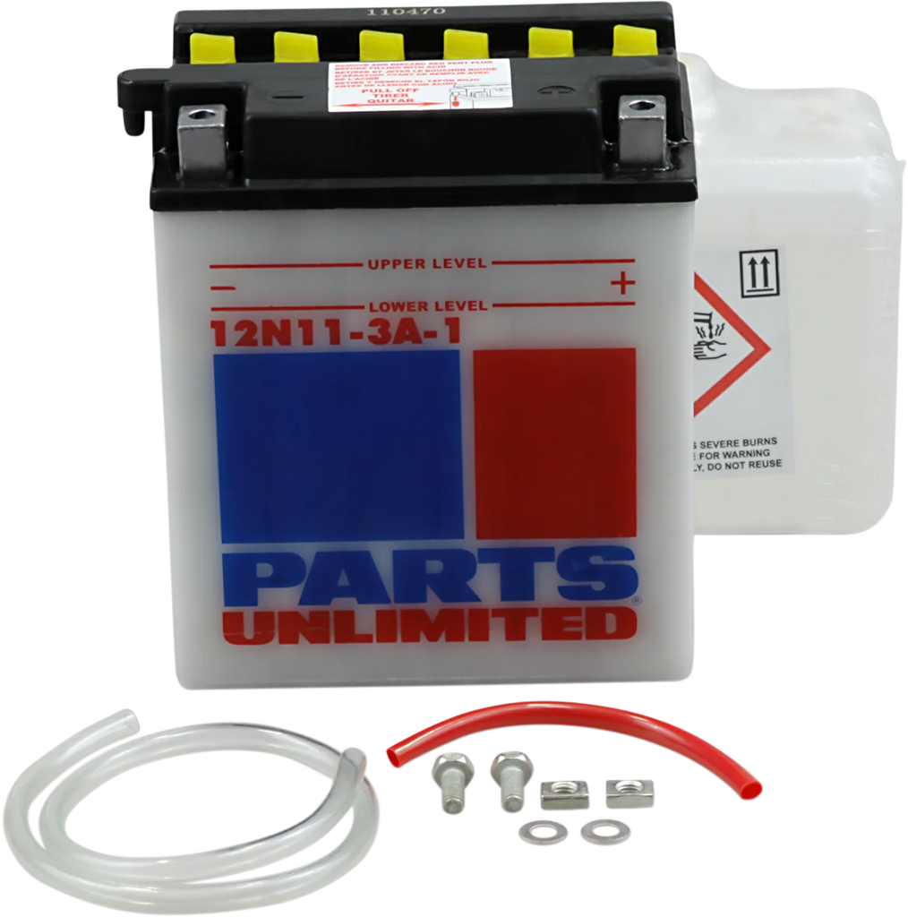 Parts unlimited Battery - 12N11-3A-1 12N11-3A-1-FP - Main Product View