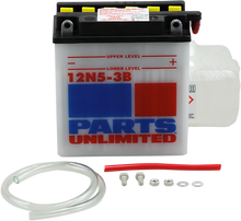 Load image into Gallery viewer, Parts unlimited Battery - 12N5-3B 12N5-3B-FP - Main Product View