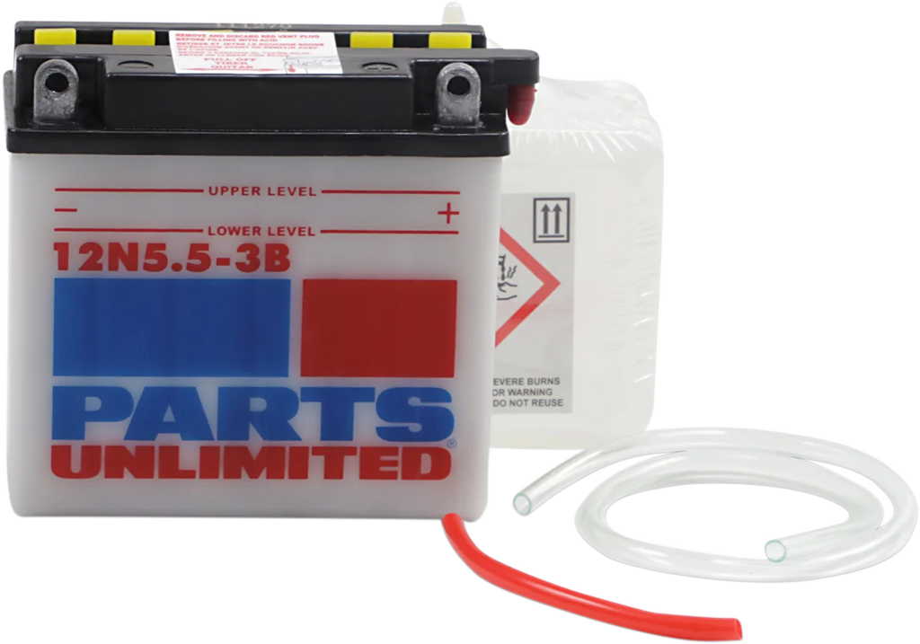 Parts unlimited Battery - 12N5.5-3B 12N5.5-3B-FP - Main Product View