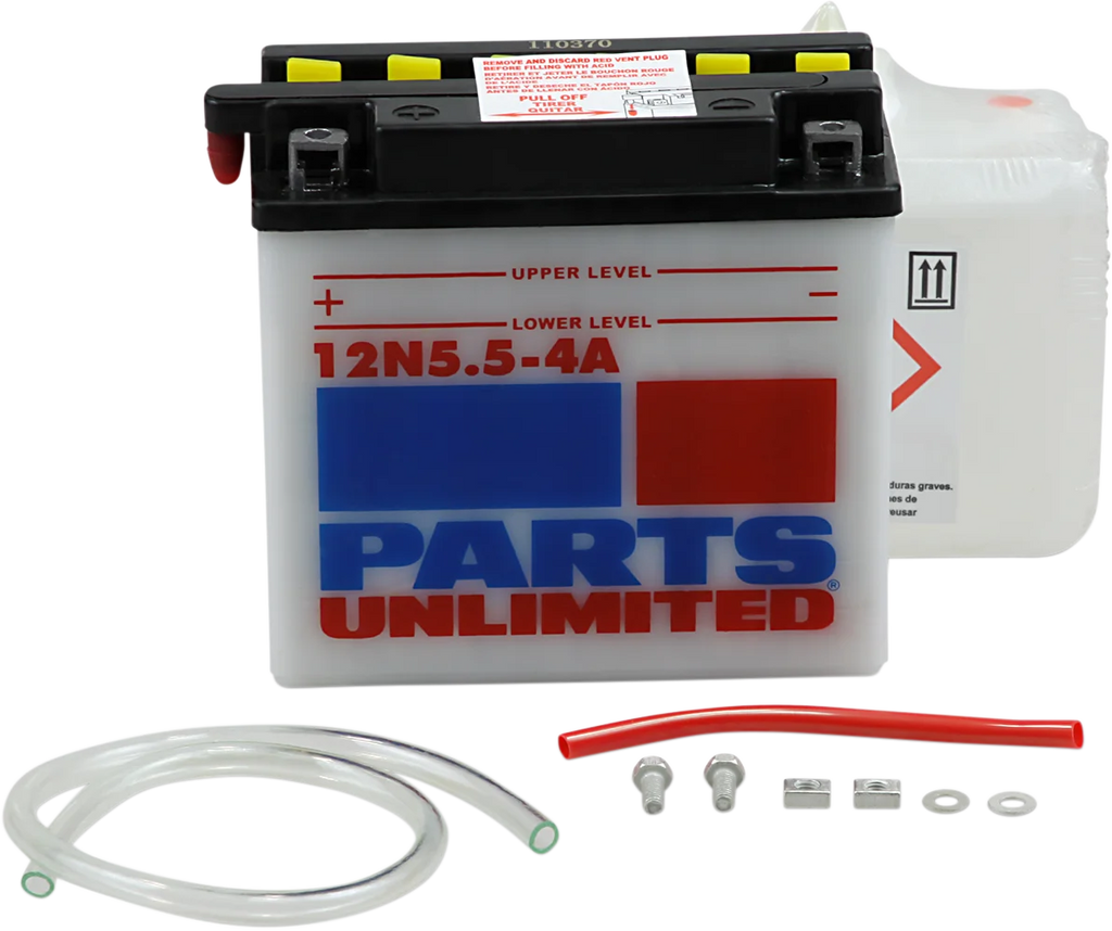 Parts unlimited Battery - 12N5.5-4A 12N5.5-4A-FP - Main Product View