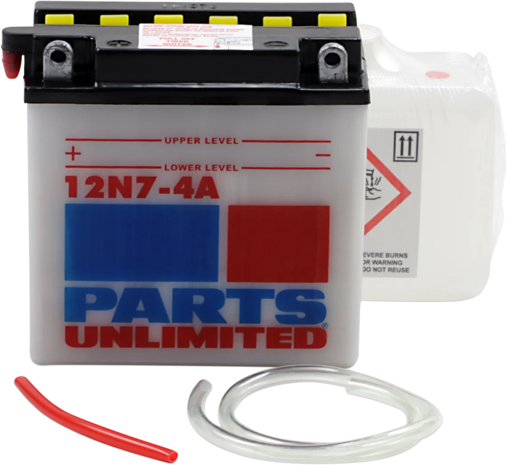 Parts unlimited Battery - 12N7-4A 12N7-4A-FP - Main Product View