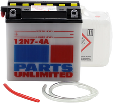 Load image into Gallery viewer, Parts unlimited Battery - 12N7-4A 12N7-4A-FP - Main Product View