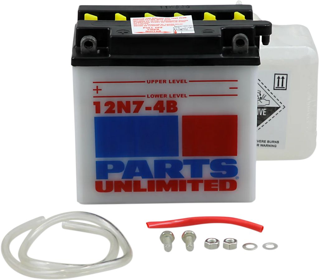 Parts unlimited Battery - 12N7-4B 12N7-4B-FP - Main Product View