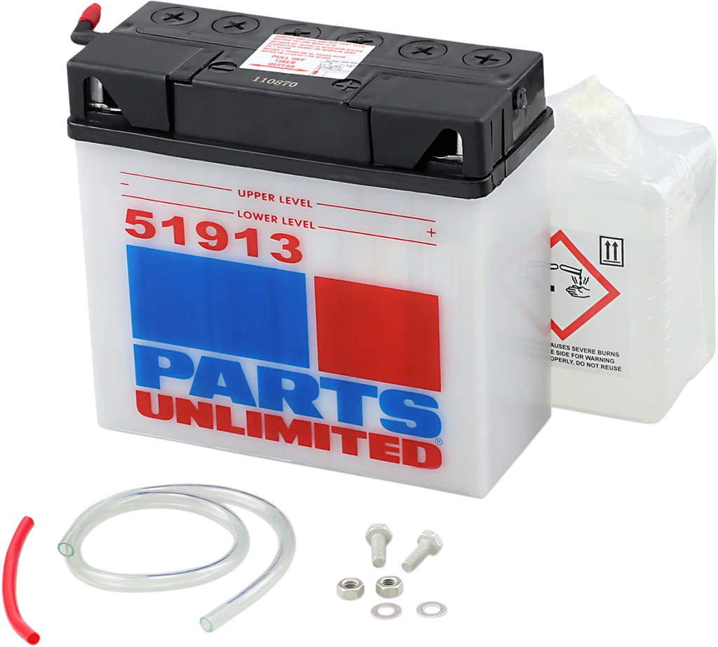 Parts unlimited Battery - 51913 12C16A-3A-FP - Main Product View