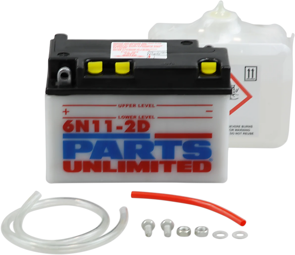 Parts unlimited Battery - 6N11-2D 6N11-2D-FP - Main Product View
