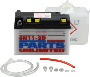 Parts unlimited Battery - 6N11-2D 6N11-2D-FP - Main Product View