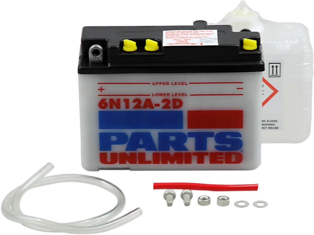 Parts unlimited Battery - 6N12A-2D 6N12A-2D-FP - Main Product View