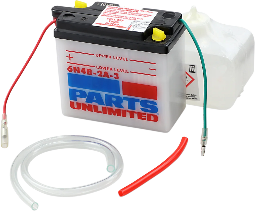 Parts unlimited Battery - 6N4B-2A-3 6N4B-2A-3-FP - Main Product View