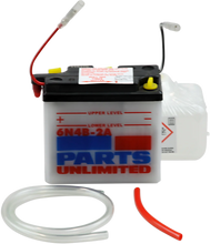 Load image into Gallery viewer, Parts unlimited Battery - 6N4B-2A 6N4B-2A-FP - Main Product View