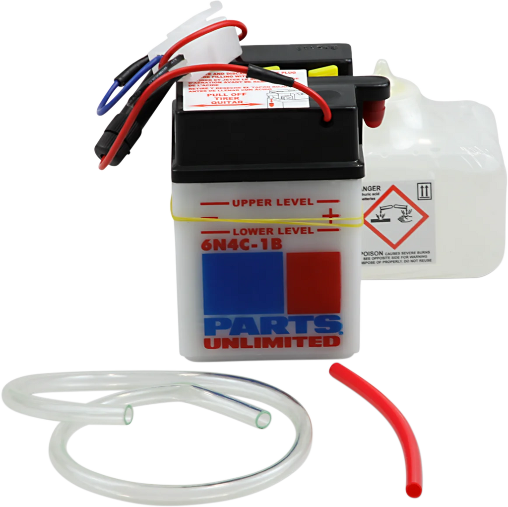 Parts unlimited Battery - 6N4C-1B 6N4C-1B-FP - Main Product View