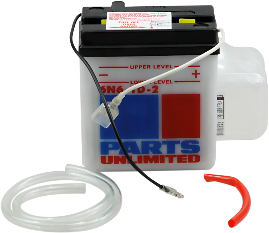 Parts unlimited Battery - 6N6-1D-2 6N6-1D-2-FP - Main Product View