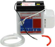 Load image into Gallery viewer, Parts unlimited Battery - 6N6-1D-2 6N6-1D-2-FP - Main Product View