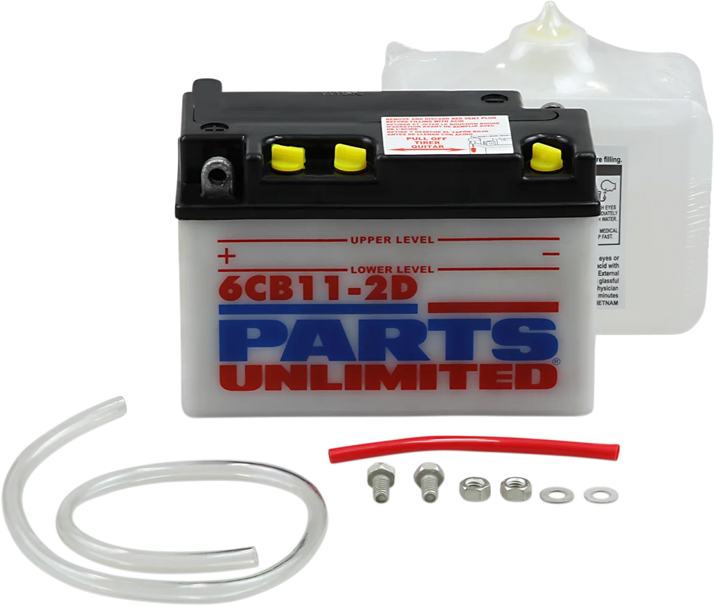 Parts unlimited Battery - 6YB11-2D 6CB11-2D-FP - Main Product View