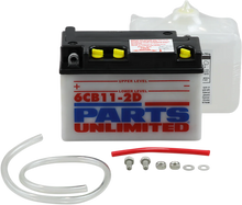 Load image into Gallery viewer, Parts unlimited Battery - 6YB11-2D 6CB11-2D-FP - Main Product View