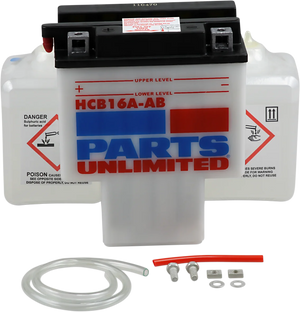 Parts unlimited Battery - HYB16A-AB HCB16A-AB-FP - Main Product View