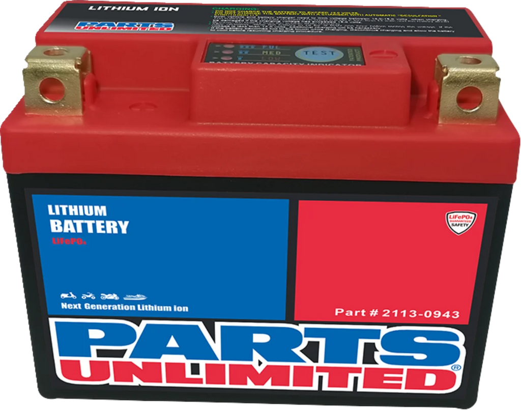 Parts unlimited Battery - LFP03-B LFP03 - Main Product View