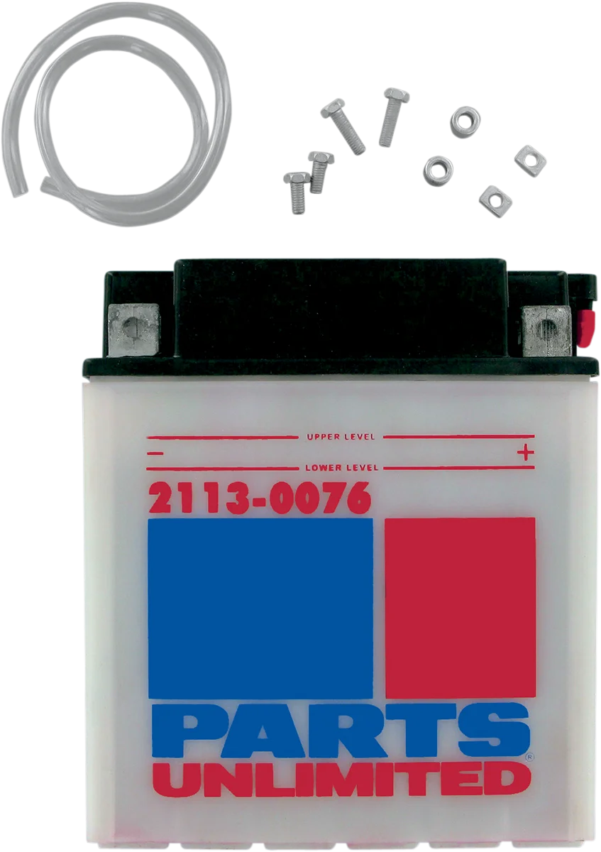 Parts unlimited Battery - RCB14L-B2 CB14L-B2 - Side View