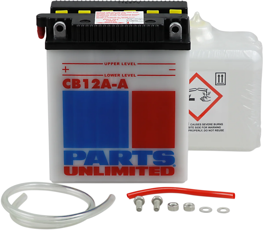 Parts unlimited Battery - YB12A-A CB12A-A-FP - Main Product View