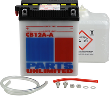 Load image into Gallery viewer, Parts unlimited Battery - YB12A-A CB12A-A-FP - Main Product View