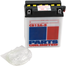 Load image into Gallery viewer, Parts unlimited Battery - YB12A-B CB12A-B - Main Product View