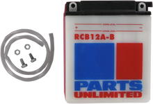 Load image into Gallery viewer, Parts unlimited Battery - YB12A-B CB12A-B - Side View