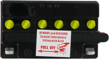 Load image into Gallery viewer, Parts unlimited Battery - YB12A-B CB12A-B - Back View
