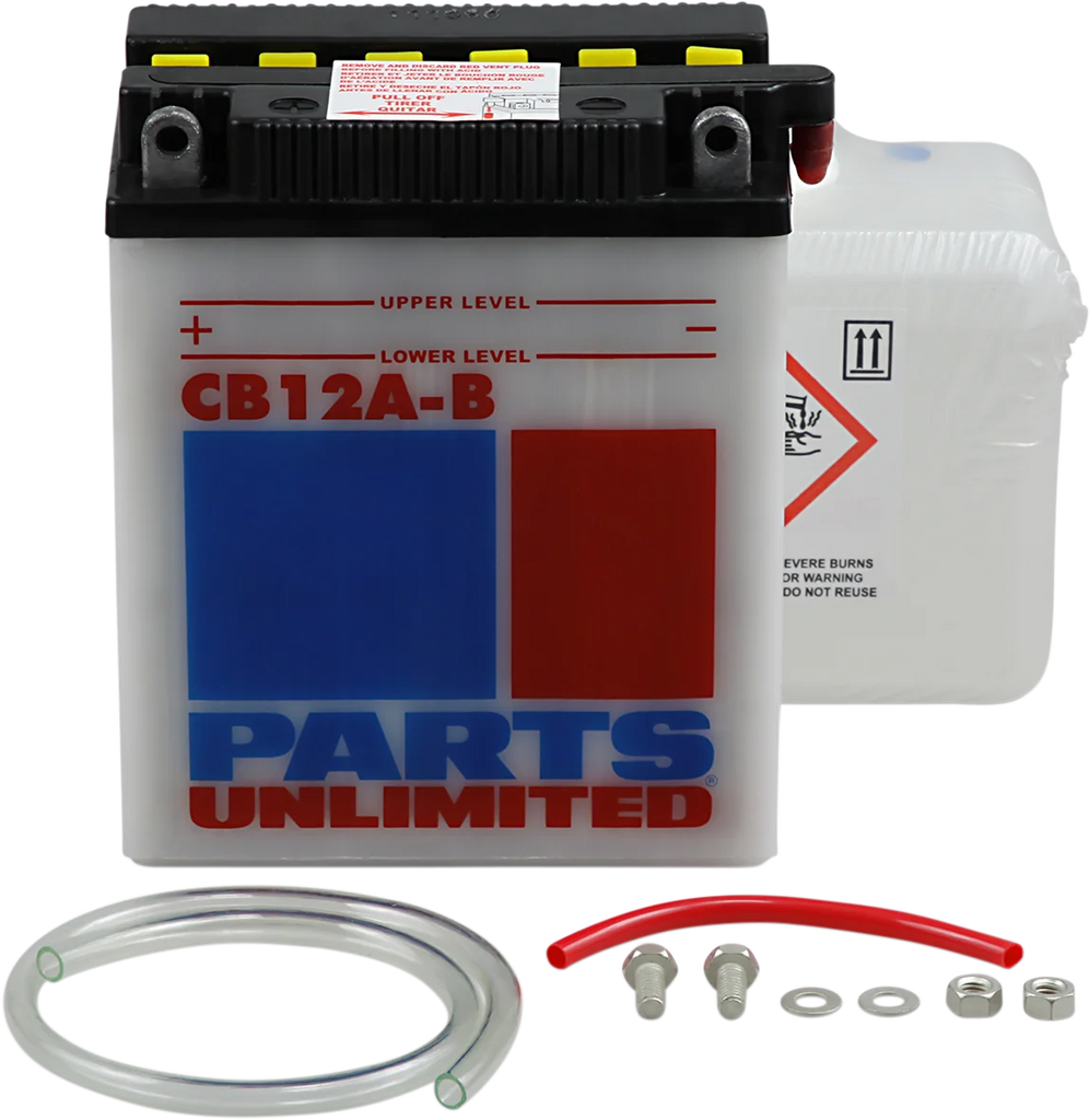 Parts unlimited Battery - YB12A-B CB12A-B-FP - Main Product View