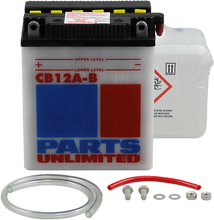 Load image into Gallery viewer, Parts unlimited Battery - YB12A-B CB12A-B-FP - Main Product View