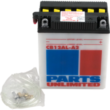 Load image into Gallery viewer, Parts unlimited Battery - YB12AL-A CB12AL-A - Back View