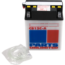 Load image into Gallery viewer, Parts unlimited Battery - YB12C-A CB12C-A - Main Product View