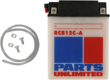 Load image into Gallery viewer, Parts unlimited Battery - YB12C-A CB12C-A - Back View