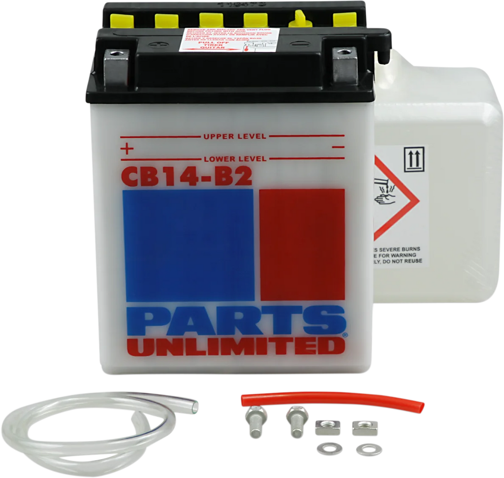 Parts unlimited Battery - YB14-B2 CB14-B2-FP - Main Product View