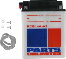 Load image into Gallery viewer, Parts unlimited Battery - YB14A-A2 CB14A-A2 - Main Product View
