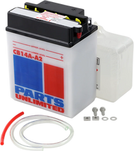 Load image into Gallery viewer, Parts unlimited Battery - YB14A-A2 CB14A-A2-FP - Main Product View