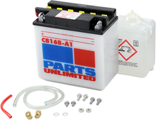Load image into Gallery viewer, Parts unlimited Battery - YB16B-A1 CB16B-A1-FP - Main Product View