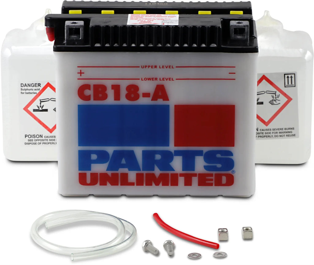 Parts unlimited Battery - YB18-A CB18-A-FP - Main Product View