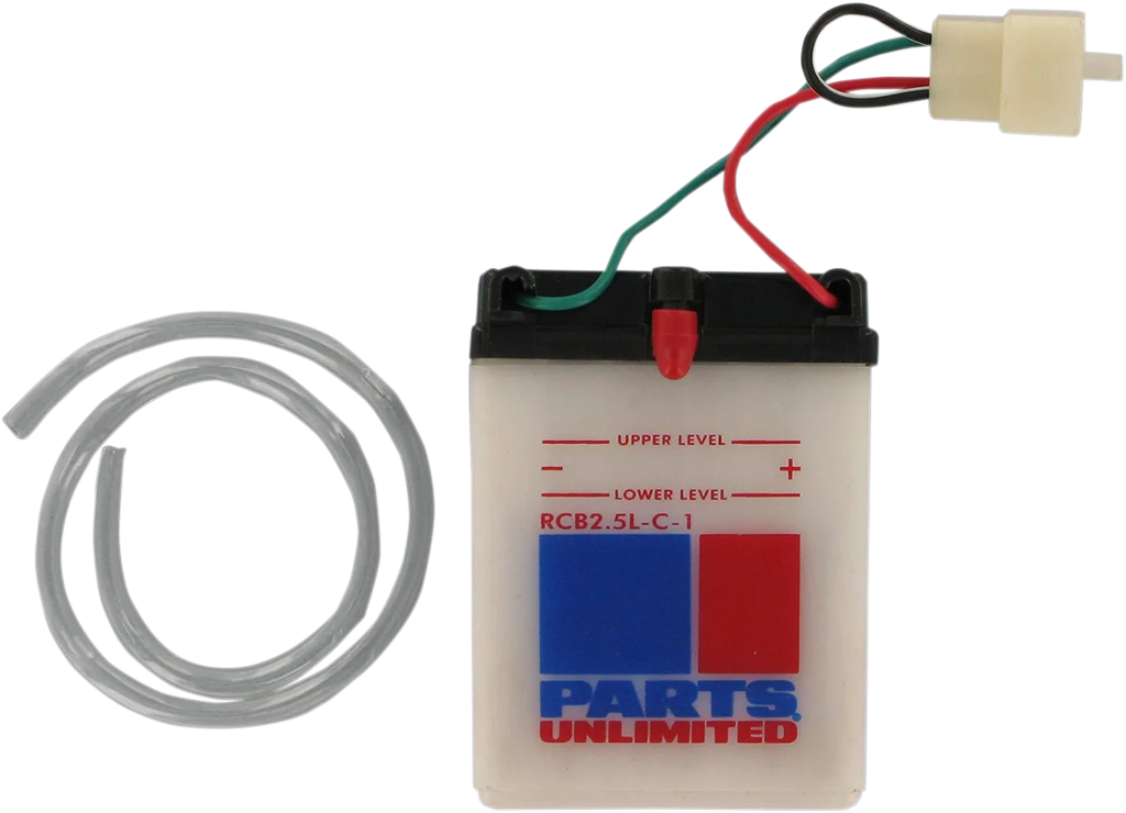 Parts unlimited Battery - YB2.5LC-1 CB2.5L-C1 - Side View