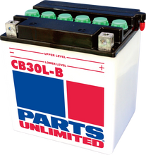 Load image into Gallery viewer, Parts unlimited Battery - YB30L-B CB30L-B - Main Product View