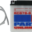 Load image into Gallery viewer, Parts unlimited Battery - YB7B-B CB7B-B - Back View