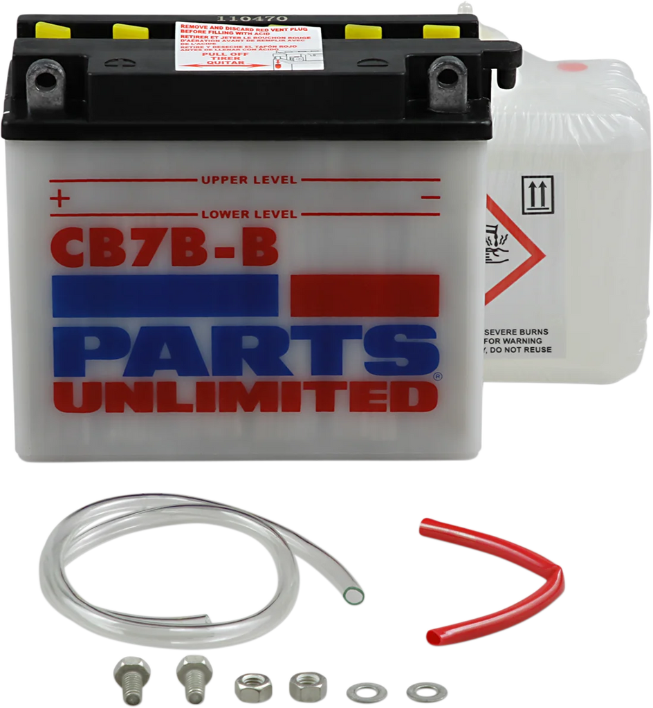Parts unlimited Battery - YB7B-B CB7B-B-FP - Main Product View