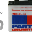 Load image into Gallery viewer, Parts unlimited Battery - YB7L-B CB7L-B - Main Product View