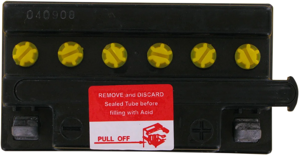 Parts unlimited Battery - YB7L-B CB7L-B - Side View