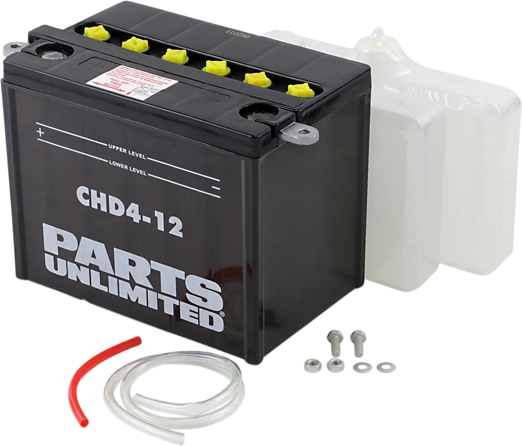 Parts unlimited Battery - YHD412 CHD4-12-FP - Main Product View