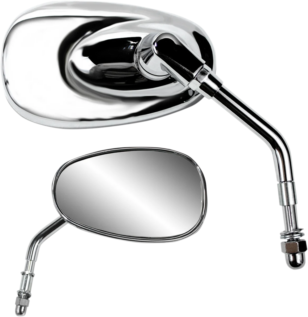 Parts unlimited Billet Chrome Mirror 17043 - Main Product View
