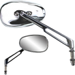 Load image into Gallery viewer, Parts unlimited Billet Chrome Mirror 17043 - Side View