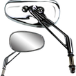 Load image into Gallery viewer, Parts unlimited Billet Chrome Mirror 17045 - Main Product View