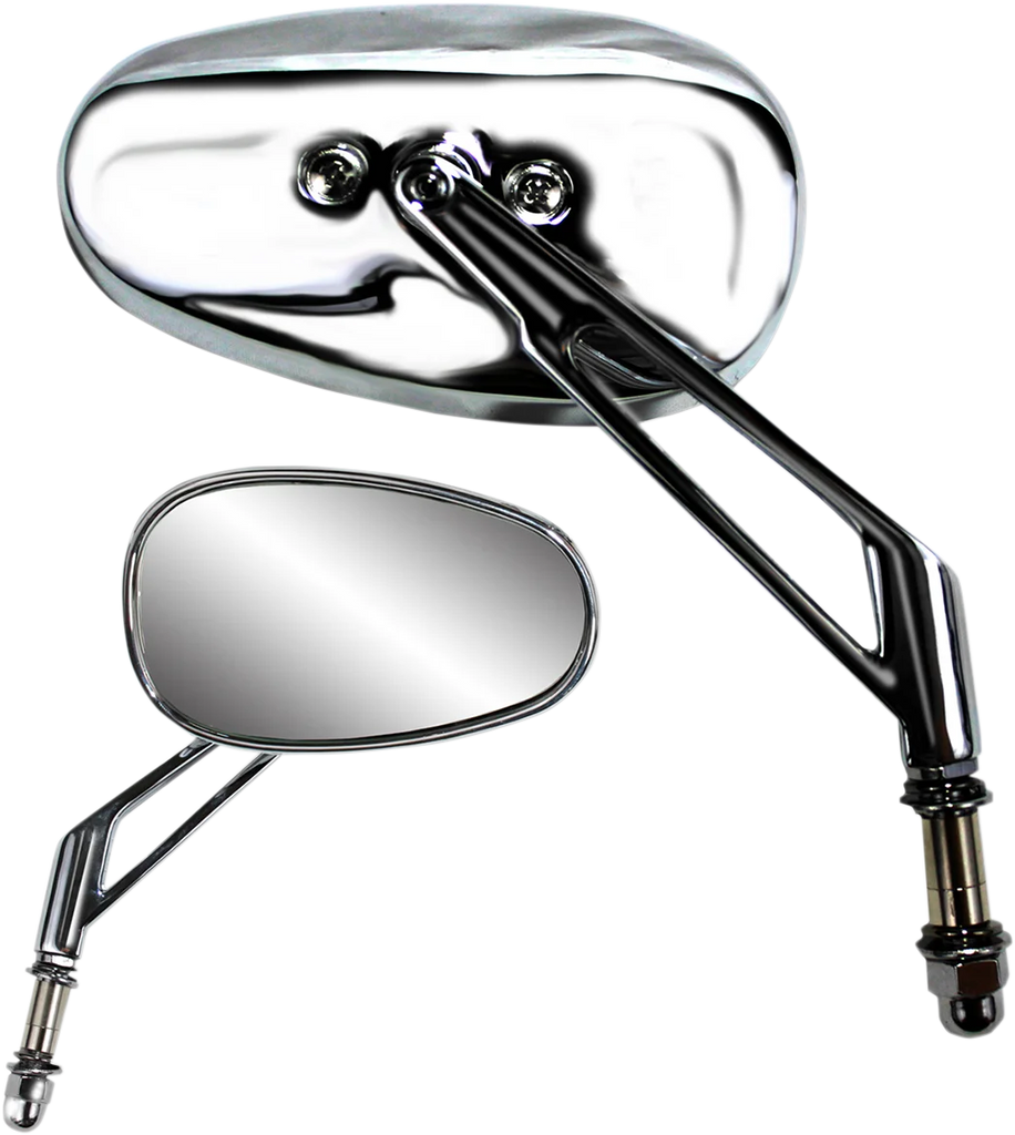 Parts unlimited Billet Chrome Mirror 17045 - Main Product View
