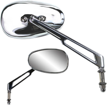 Load image into Gallery viewer, Parts unlimited Billet Chrome Mirror 17045 - Side View