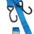 Load image into Gallery viewer, Parts unlimited Cam Buckle Tie-Down - 1" x 5-1/2' - Blue - Main Product View