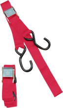 Load image into Gallery viewer, Parts unlimited Cam Buckle Tie-Down - 1" x 5-1/2' - Red - Main Product View